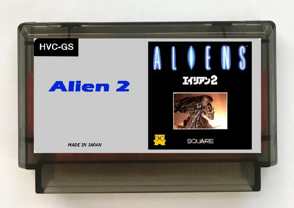 Чехлы Игровой картридж Alien 2 (эмуляция FDS) для консоли NES/FC