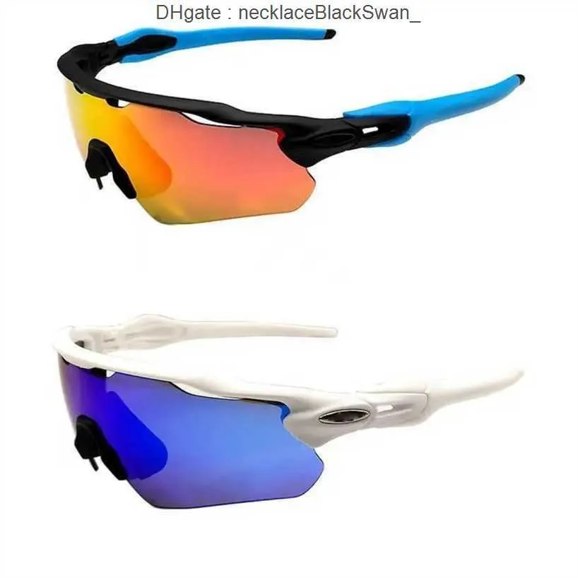 polarisierende Fahrrad-Sonnenbrille 9001, winddicht, UV400, Sport, Eichenbrille, MTB, Herren und Damen, Outdoor, Elektrofahrrad, Augenschutz mit Box 1C52 7V7W