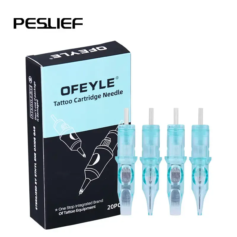 Needles 20 pièces nouveau fabricant en gros professionnel maquillage Permanent aiguilles de tatouage cartouche fournitures de tatouage et cartouches de tatouage