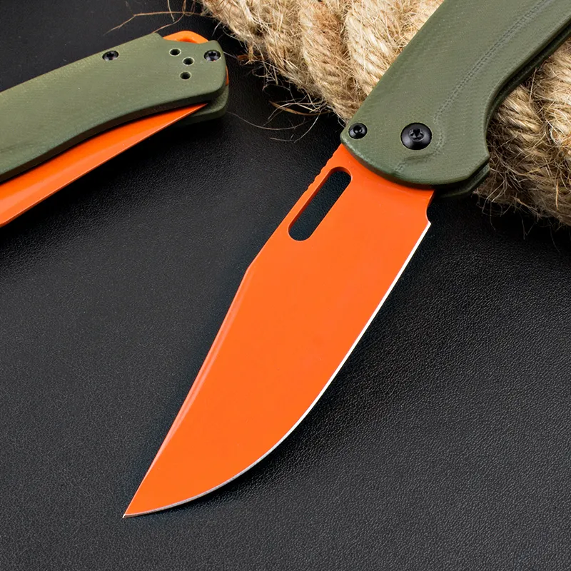 G10 Uchwyt BM 15535 Składający nóż CPM154 Blade na zewnątrz kemping przetrwania Noże Przenośne narzędzie Pocket EDC