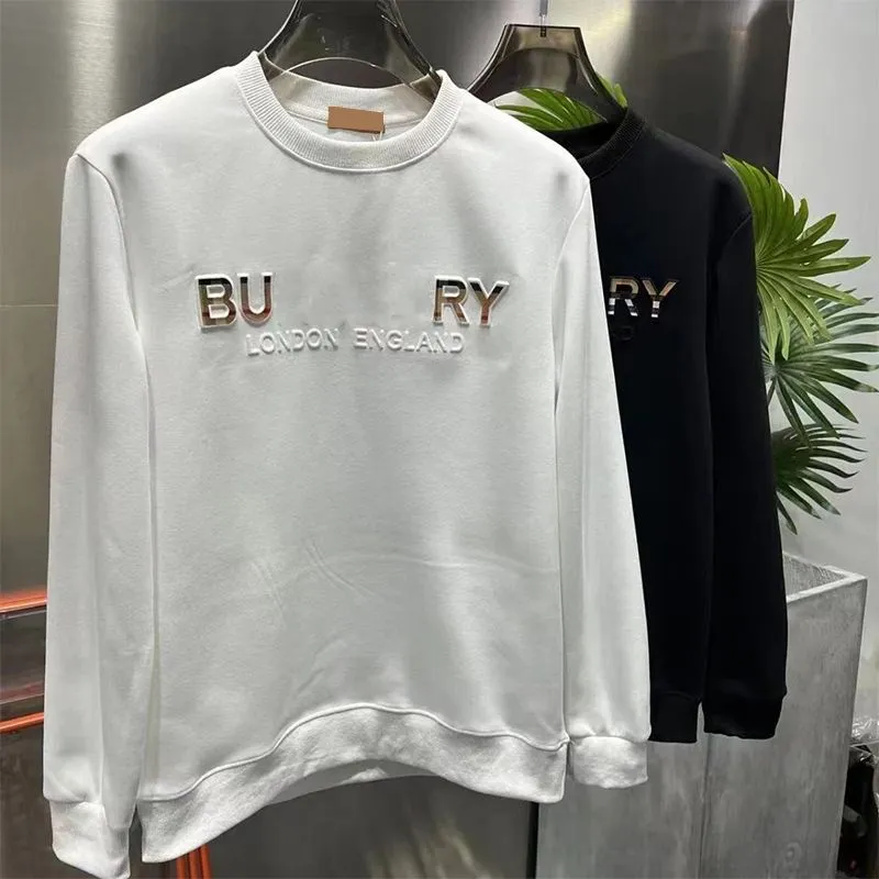 Berry Sweatshirt Womens Luxury Designer Hoody Mens Burry Pullover Women Brand Concave Printing Process Sweatshirts Fashion Spring Tops Woman Man