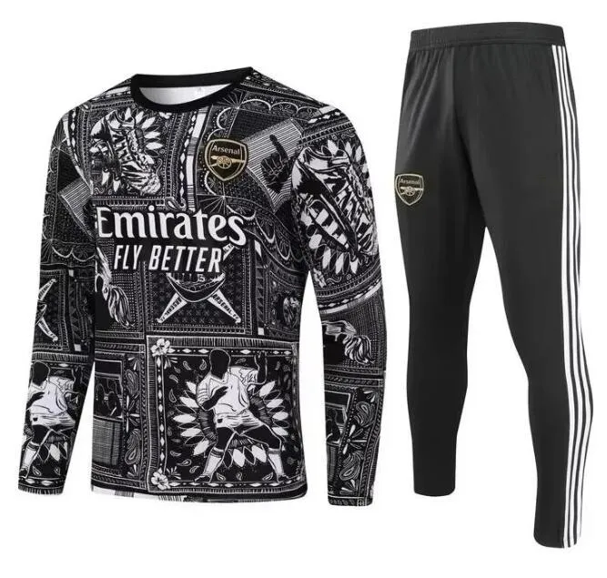 2024 Saka Rice Tracksuits Soccer Training Suit Men Kids Kit 23 24 25 G. Jesus Odegaard Havertz Pepe Train Sportwear Survatment Chandal Set