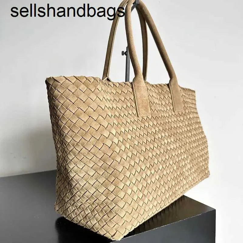 Totes Hobo Cabats Tasche BottegVenets 7A Tasche Gewebte Wolke Spiegel Qualität Große Luxus Frauen Handtasche Leder Braun Schwarz Mode Dame Einkaufstaschenwqw