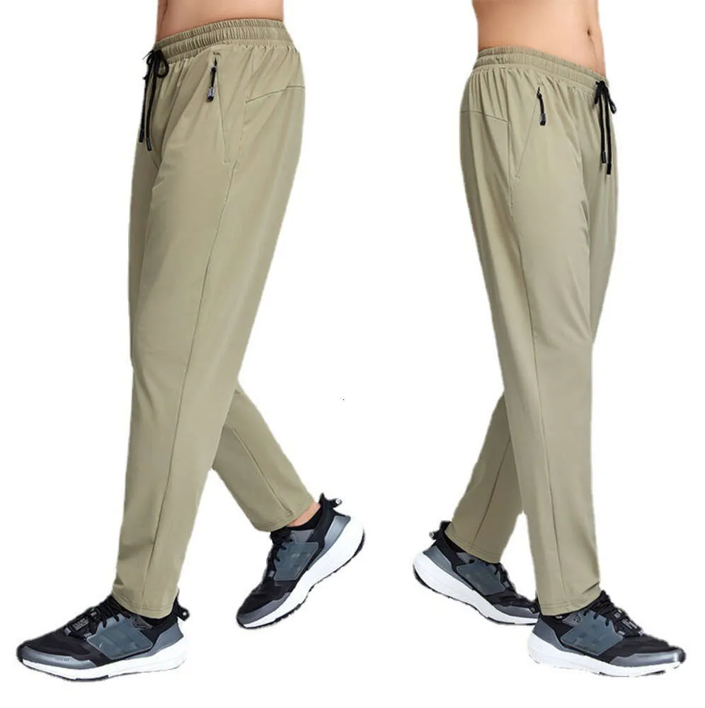 LL MEN JOGGER LONG PANTS SPORT YOGA OUTFIT DRAWSTRINGジムポケットスウェットパンツズボンカジュアルエラスティックウエストフィットネスM-3XLデザイナーパンツ435