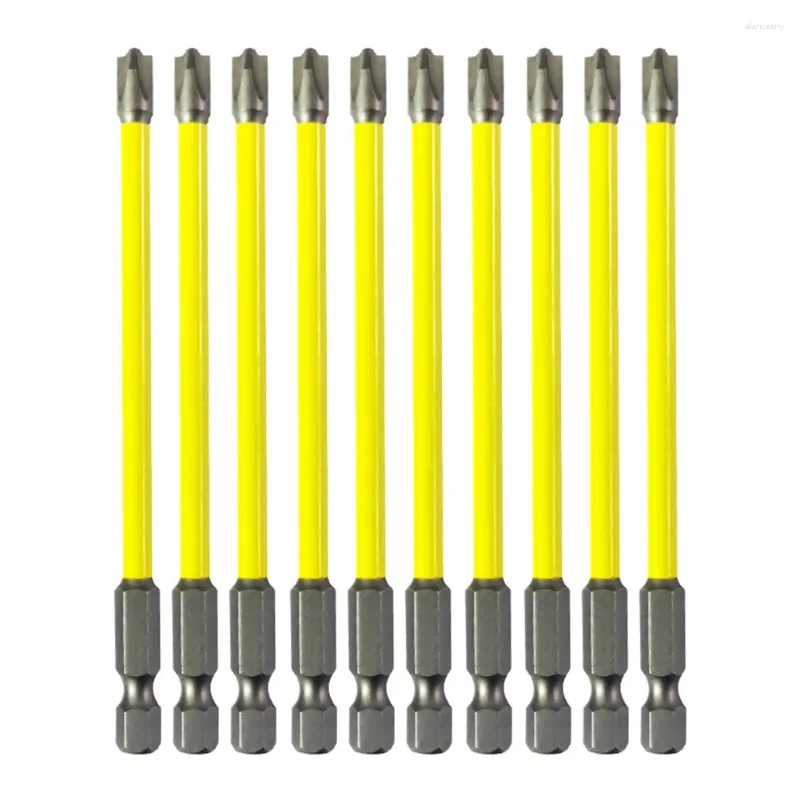 10st 65mm 110mm Magnetic Special Slotted Cross Screwdriver Bit For Electrician FPH2 Socket Switch Hand Tools