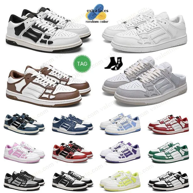 NOW Bone Shoes ami Scarpe casual basse unisex sneakers trainer giallo fluorescente bianco blu viola verde marrone blu rosso rosa nero rosso bianco