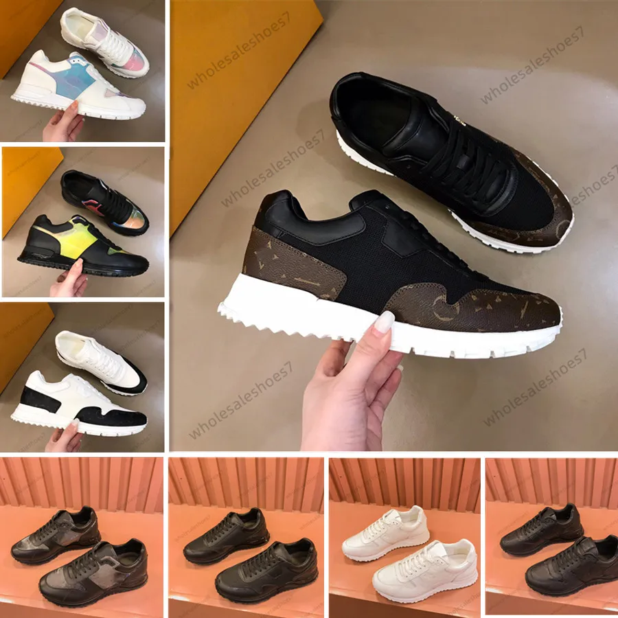 Baskets de créateurs Hommes Casual Chaussures Imprimer Check Trainer Plateforme Baskets Rayé Sneaker Vintage En Cuir De Veau En Daim Taille De Chaussure12