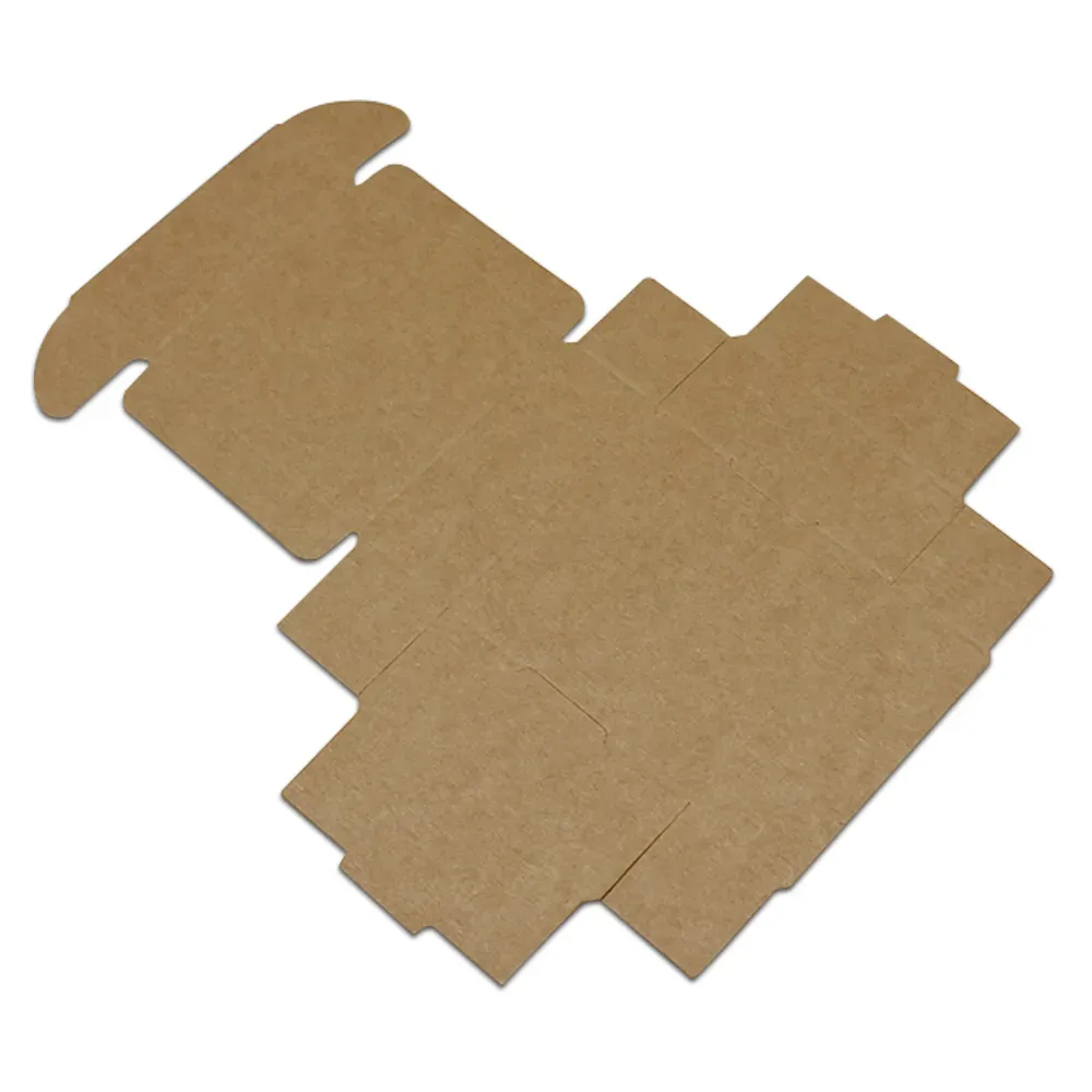 7x7x3 cm Brown Kraft Paper Handmade Soap Pack Box for Jewelry Ornaments Card Board Party Gifts Arts Crafts Storage Packaging Boxes