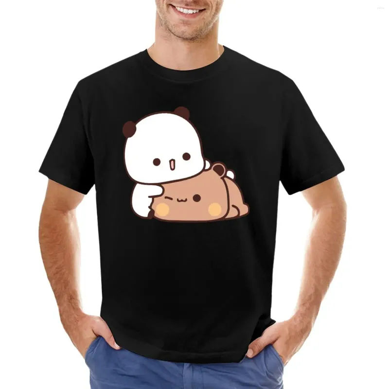 Magliette da uomo Orso e panda Bubu Dudu T-shirt con palloncini Camicetta T-shirt da uomo firmate