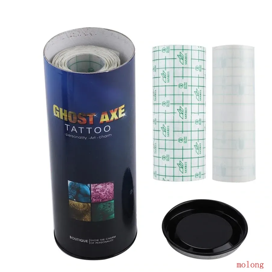 Pistolets Film de tatouage étanche après-soin protection de la peau guérison tatouage pansements adhésifs réparation accessoires de tatouage fourniture de tatouage