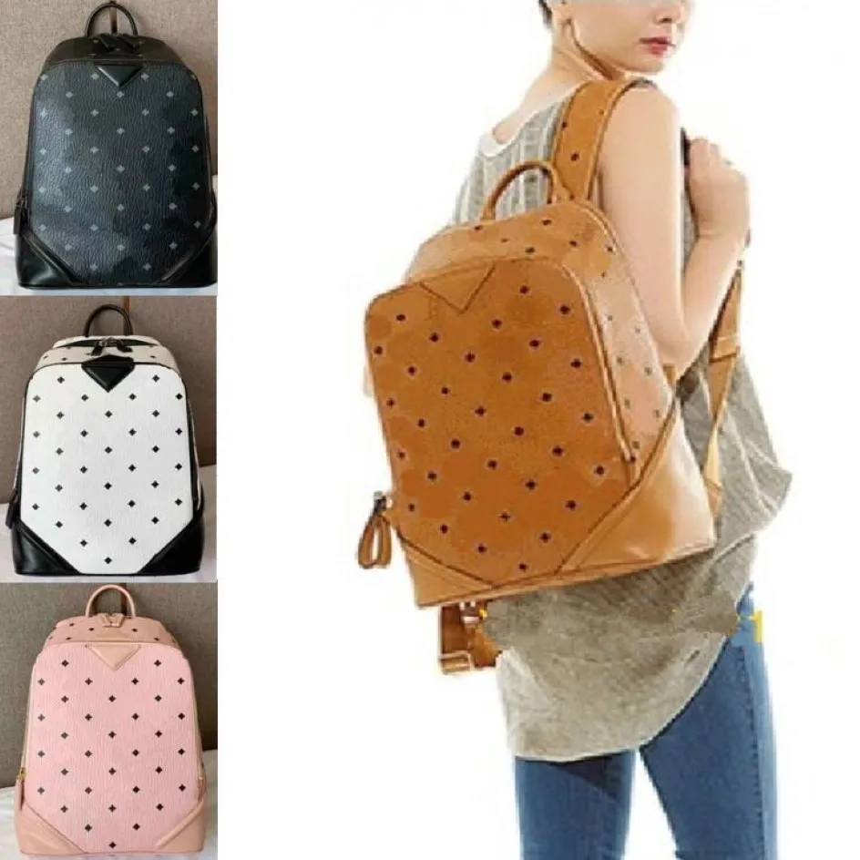 Новые дизайнерские рюкзаки, сумки, кошельки, мужские и женские сумки, модные кожаные дорожные рюкзаки, студенческая сумка для книг, Rucksack246P