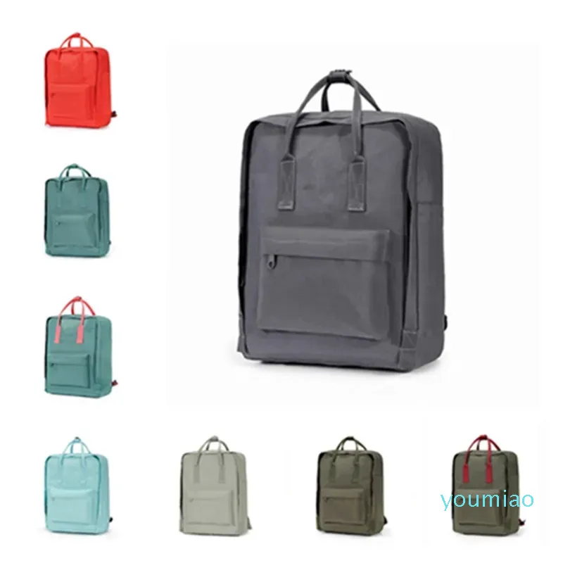 Bolsas al aire libre 7L 16L 20L Mochila clásica Arctic Fox para niños y mujeres Bolsa de diseño de estilo de moda Escuela secundaria Lona impermeable Mochila Kanken sueca para hombres