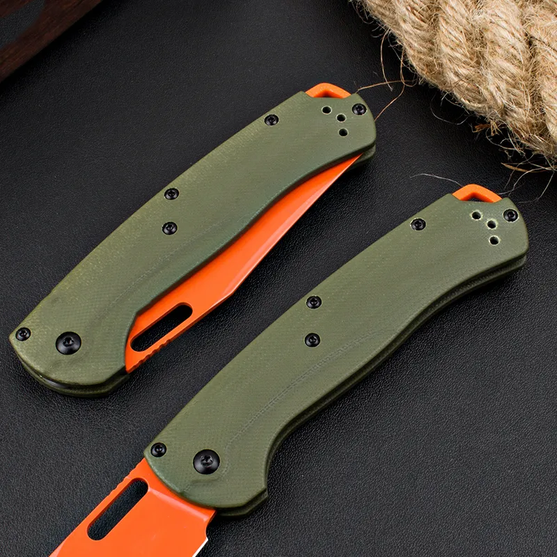 G10 Uchwyt BM 15535 Składający nóż CPM154 Blade na zewnątrz kemping przetrwania Noże Przenośne narzędzie Pocket EDC