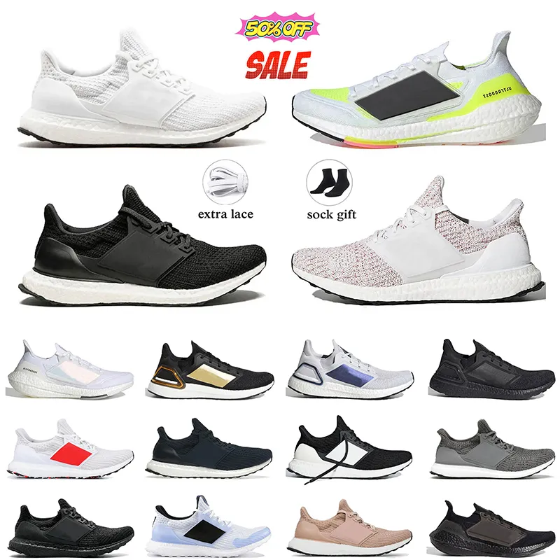 aaa+Top OG 19 Ultra Boost 4.0 Outdoor Shoes Fashion Panda Triple White Gold Dash Grey DNA Crew Navy Mens Womens Platform Sports Running Trainers Sneakers 36-46