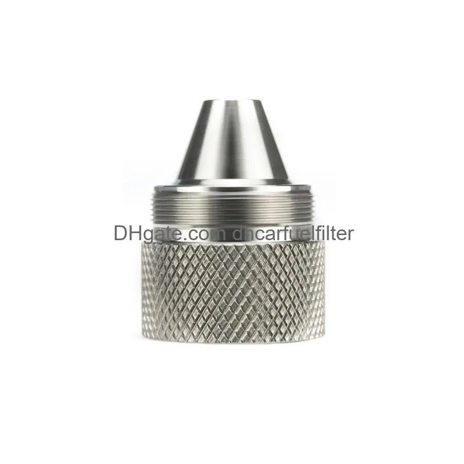 Fittings Car Fuel Filter Cups 1.375X24 Stainless Steel Replace Storage Baffle Additional Extra Cone End Cap For Napa 4003 Wix 24003 Dhhjc