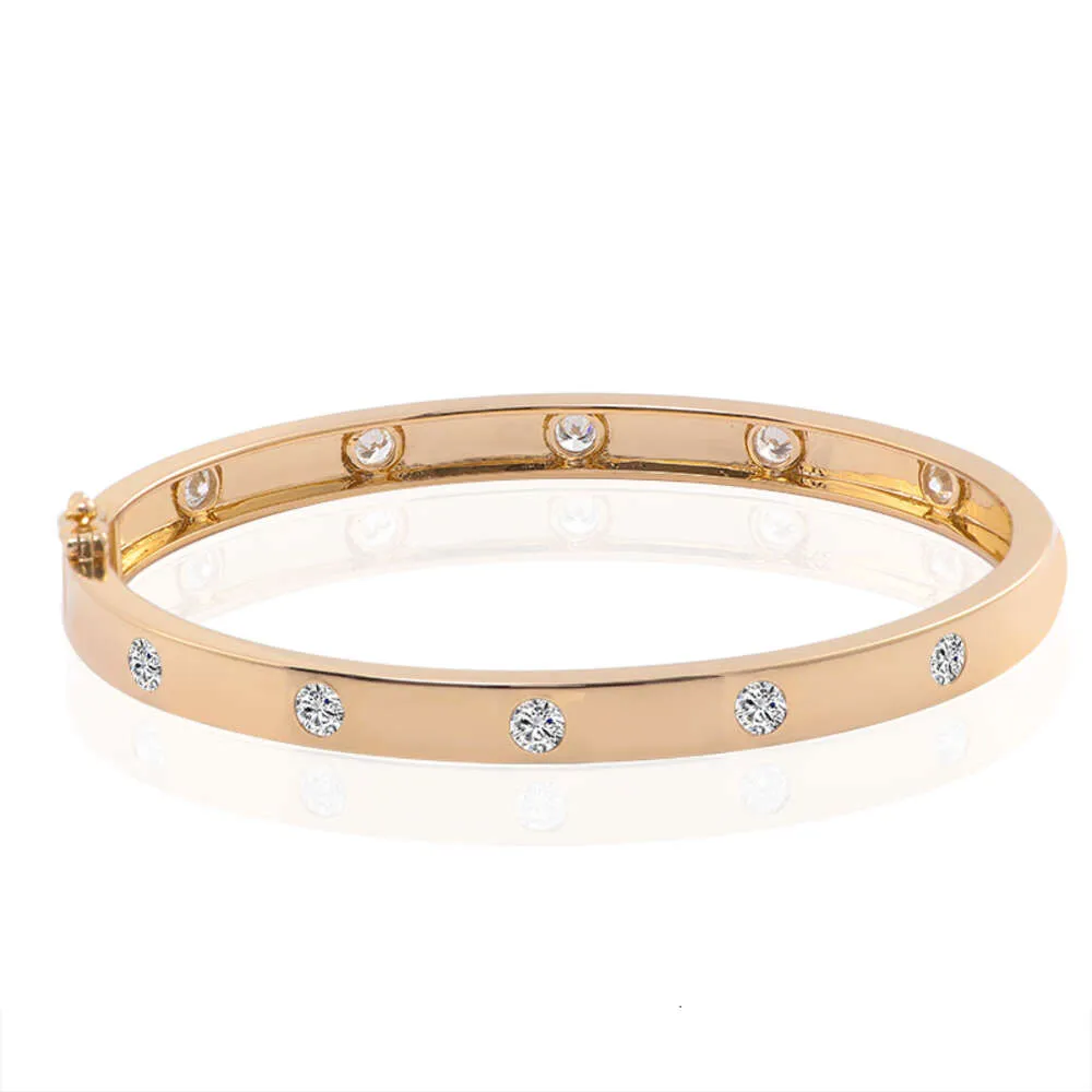 Moissanite armband D kleur 10K 14K geel wit goud Moissanite armband