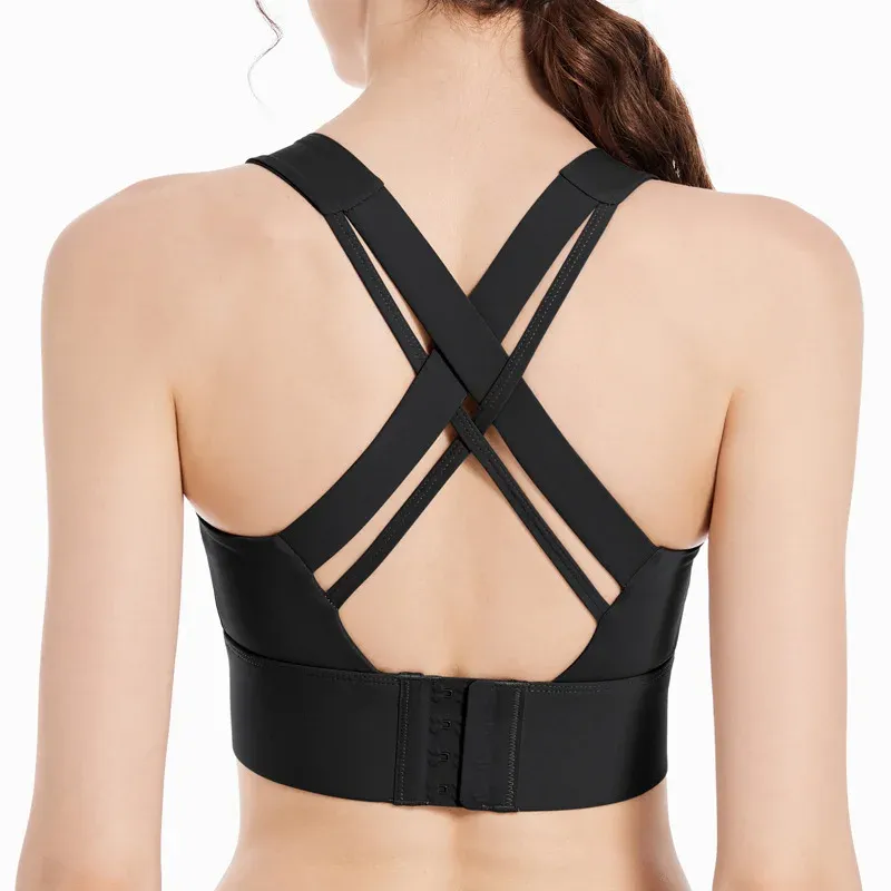 High Impact Womens Sports Bra XXL Cross Strap Yoga Bra With Shockproof  Protection For Gym And Workout From Zcdsk, $14.32