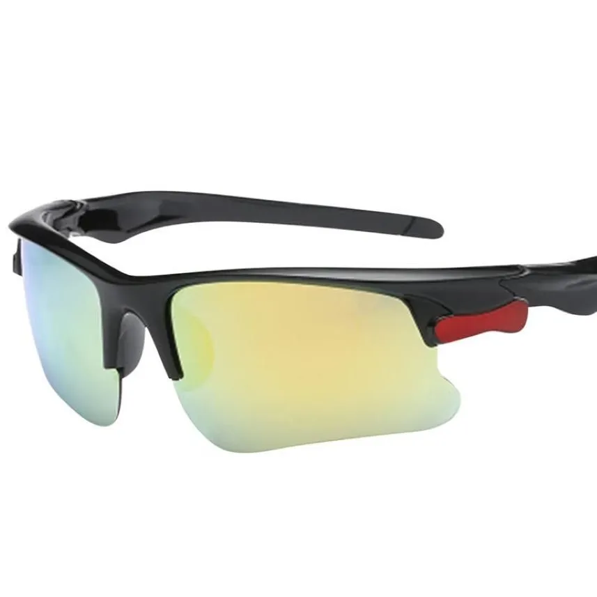 Модные солнцезащитные очки в оправе мужские и женские поляризованные для спорта на открытом воздухе2324