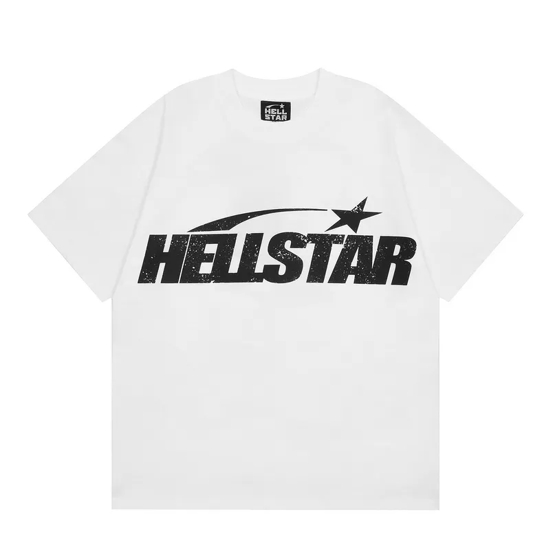 Męski projektant T Hellstar koszulka graficzna TEE HIP HOP Summer Fashion TEE Projektanci damski topy bawełniane tshirty polo Polos krótkie rękaw Wysokiej jakości HellStars Ubrania