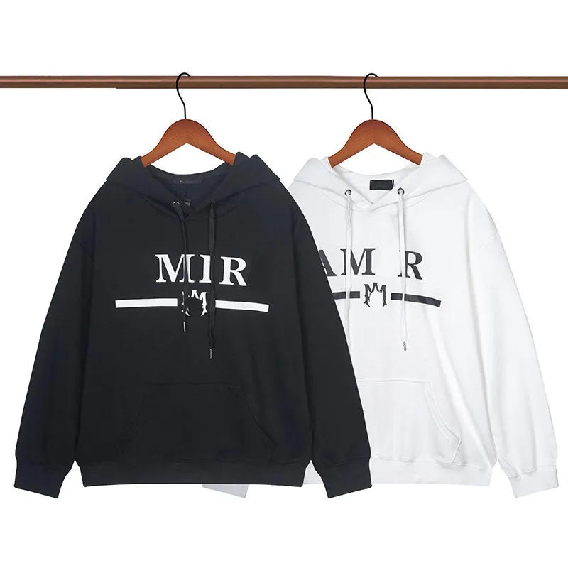 Mens Hoodies Tasarımcı Hoodie Erkek Kazak Pamuk Bahar ve Sonbahar Moda Amr Uzun Kollu Klasik Mektup Aynı Giysiler Çiftler İçin Günlük Giyim