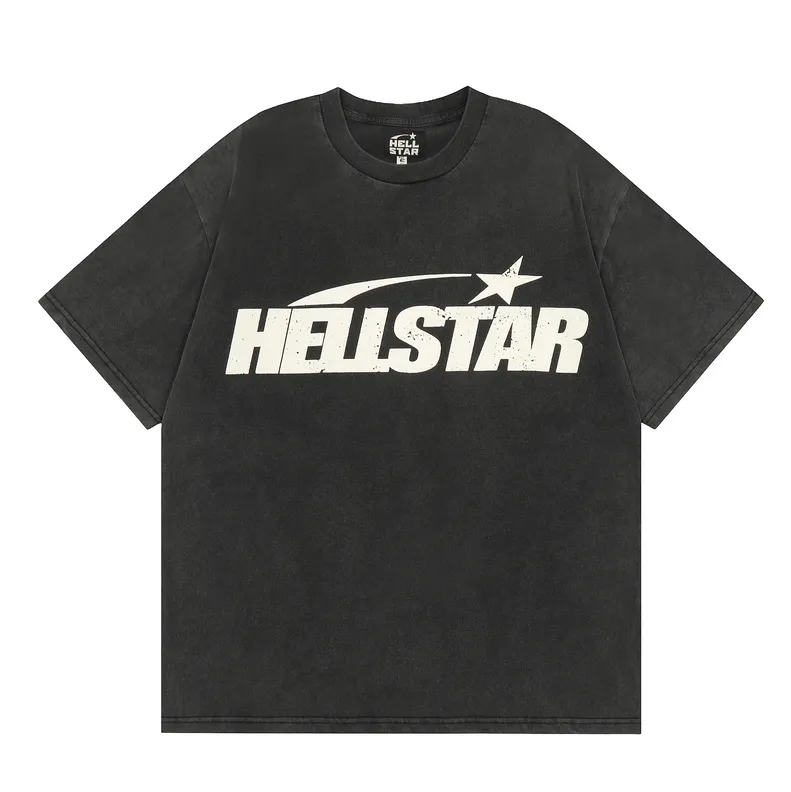 Herrendesigner T -Shirt Hellstar Shirt Grafik Tee Hip Hop Sommer Mode Tees Damen Designer Tops Baumwolle T -Shirts Polos Kurzarm hochqualitativ hochwertige Hellstars Kleidung 5