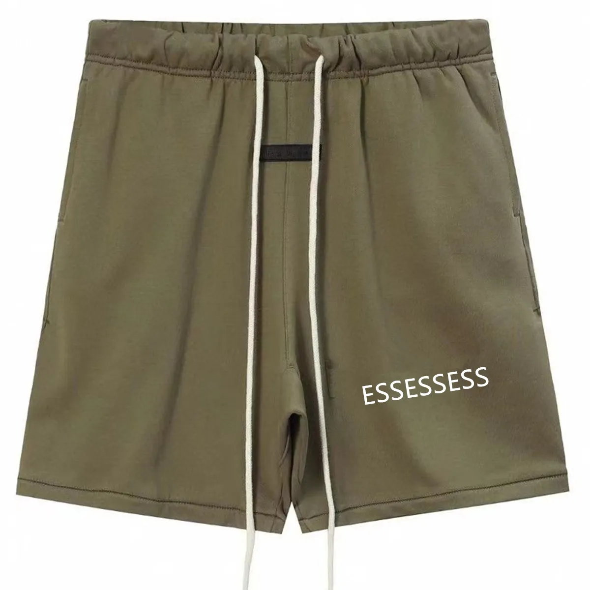 Sommer ESSENTIALSSHORTS Männer Shorts Sweatshort Casual Sport Brief Drucken GYM Laufen Atmungsaktive Shorts High Street Lose Sport Hosen für Unisex Jogginghose Jogger