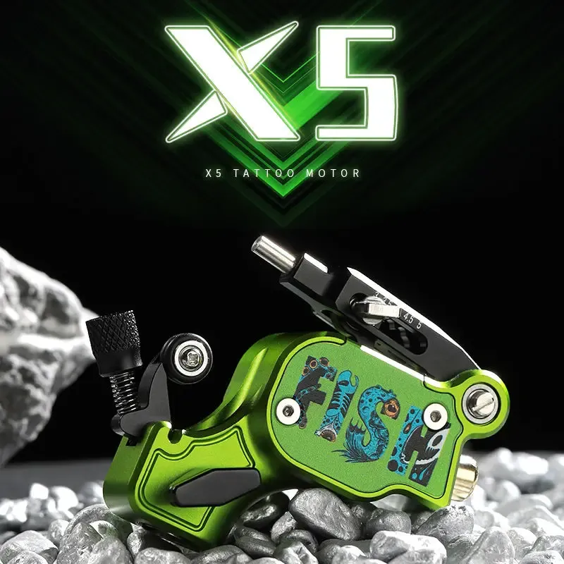 Armas x5 sem fio máquina de tatuagem profissional rotativo máquina de tatuagem arma para motor arma fornecimento agulha máquina de tatuagem
