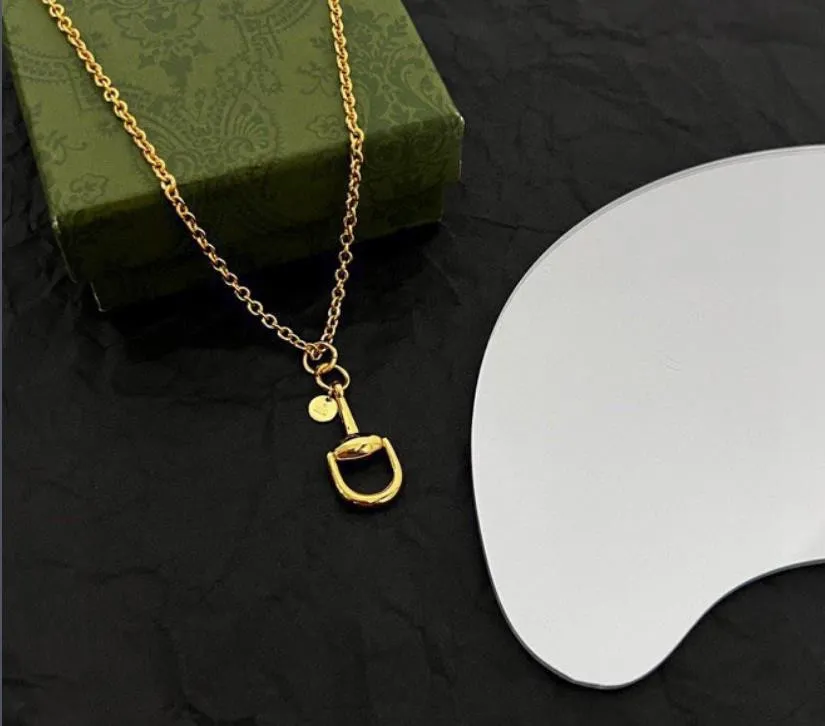 Designer Long Pendant Necklaces for Women Luxury Girls Gold Plated 925 Sterling Silver Classic Pendant Sweater Necklace Vintage Jewelry High Quality Free Ship