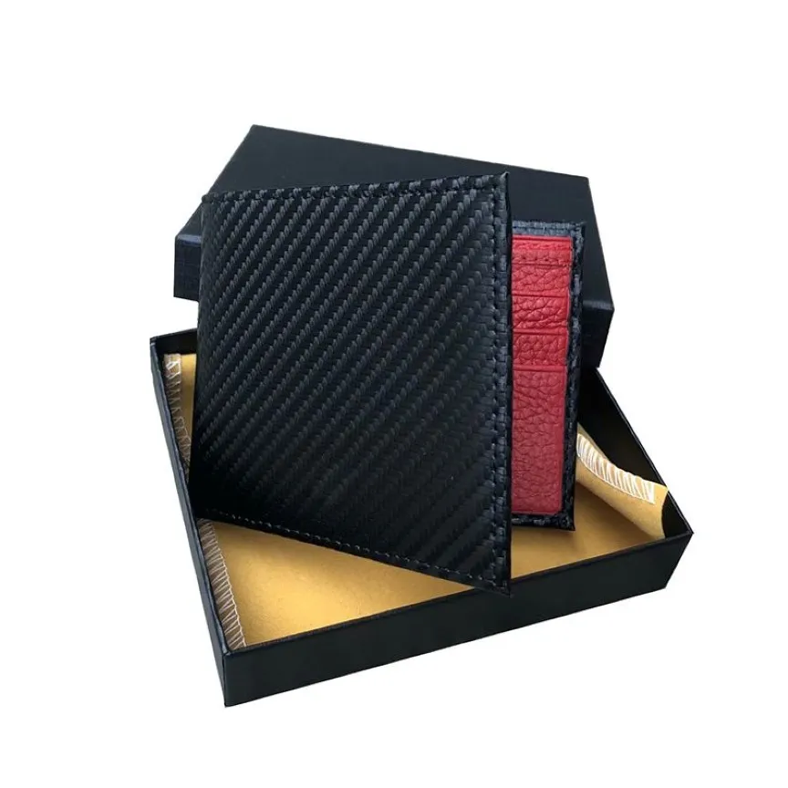Herrläder korta handväska designer plånbok kreditkortshållare carteira maskulina billetera hombre plånböcker portafoglio uomo por2413