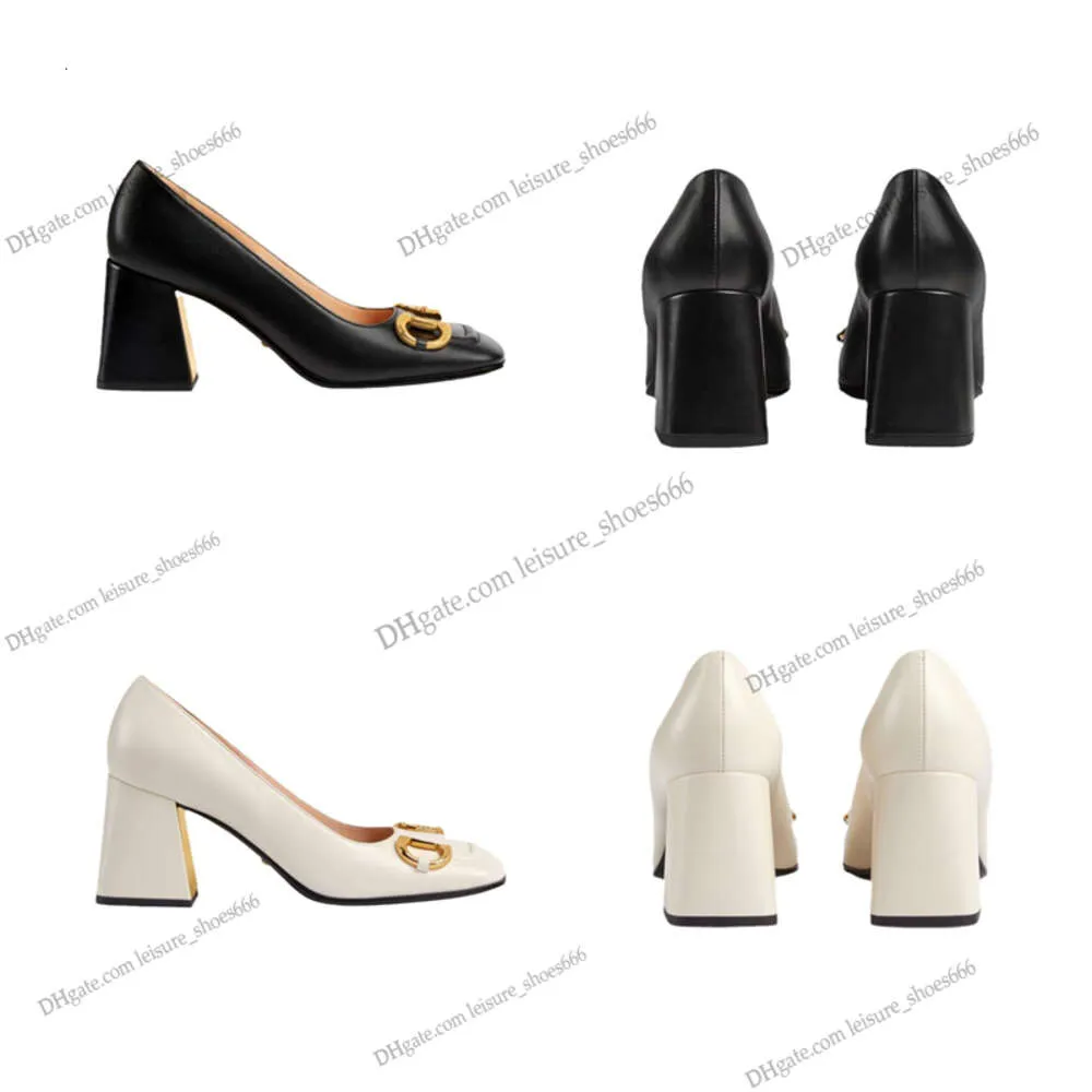 Womens designer high heels Luxury Designer leather dress shoes Fashion sexy Party shoes Wedding shoes Workplace Leather shoes Strap box Heel height 3cm 5cm 7.5cm