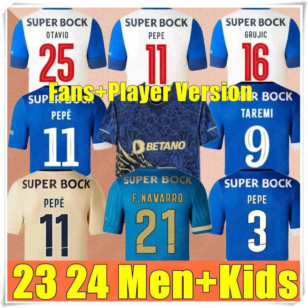 2023 2024 FC Portos voetbalshirts Dragon Fans speler versie 23 24 CAMPEOES PEPE SERGIO OLIVEIRA MEHDI LUIS DIAZ MATHEUS doelman voetbalshirt Kindertenues