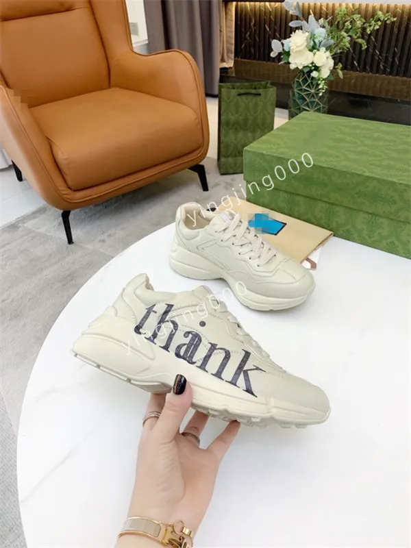 2024 Hot Top shoes sneakers men shoes designer shoes womens puff walking casual sports fashion casual genuine leather beige thick sole sports shoes cz240258