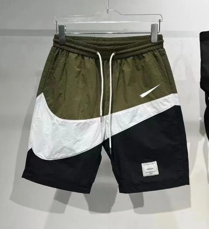 2024 pantaloncini da uomo pantaloncini da bagno costume da bagno da uomo pantaloncini da bagno rilassato elastico in vita allentato casual attivo più corto quinto calcio shortwig pantaloncini da basket