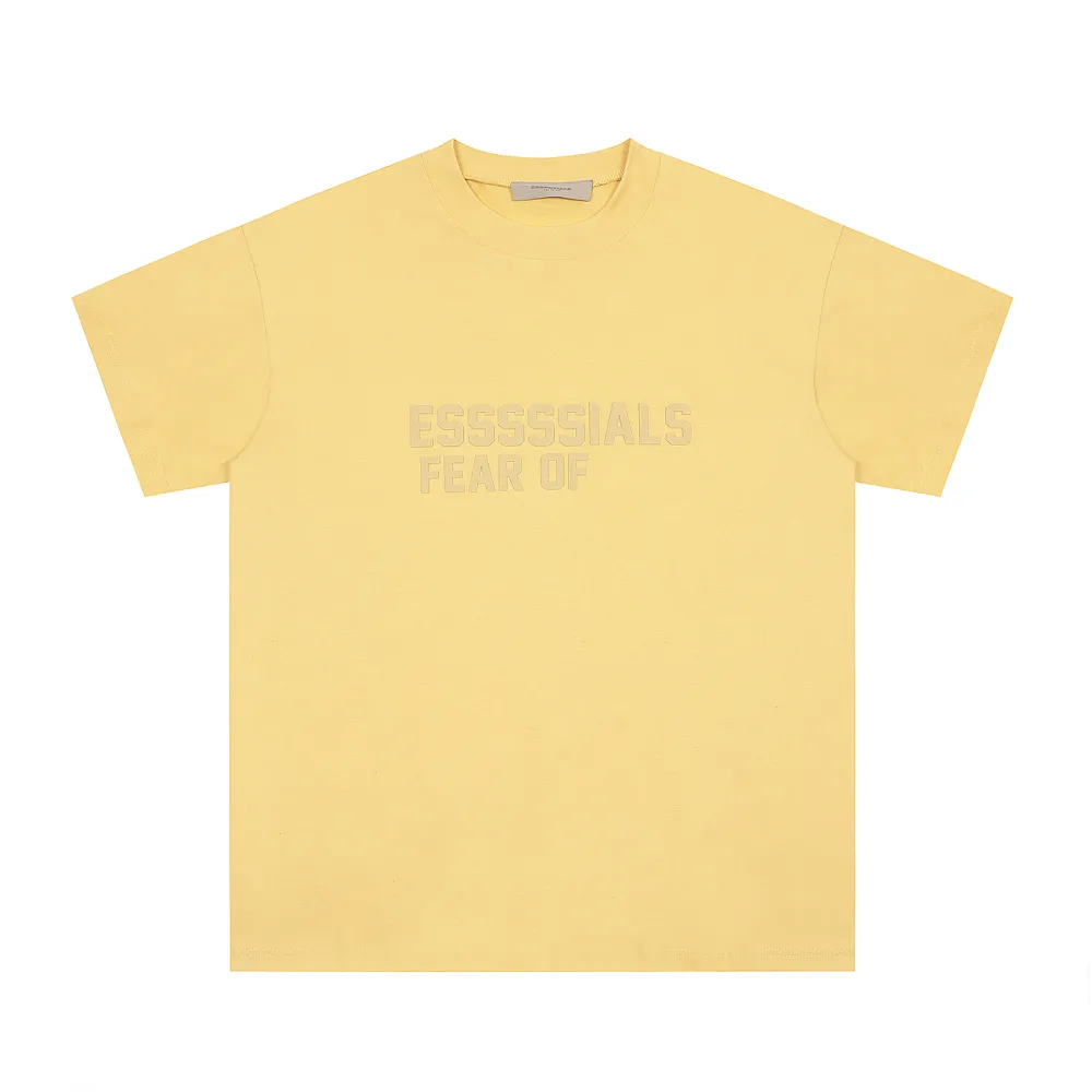 New T881231 EssentialSweatshirtsデザイナーTシャツ男性女性トップクオルティーハイストリートホップビューポロシャツTEES TシャツK6O2