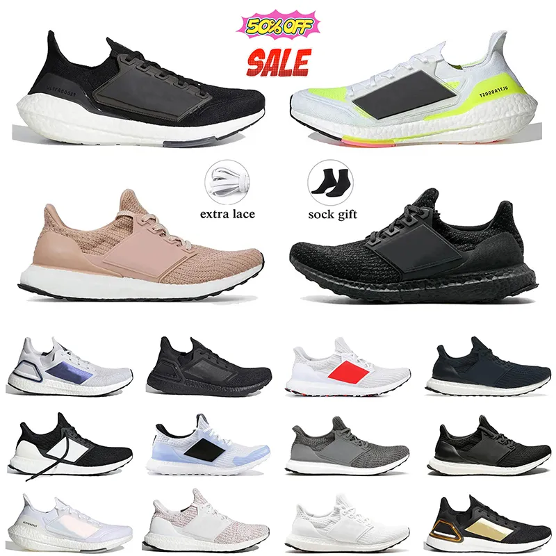 Atacado 19 Ultra Boost 4.0 Outdoor Running Shoes Panda Triplo Branco Ouro Dash Cinza DNA Crew Marinha Moda Mens Mulheres Plataforma Mocassins Treinadores Esportivos Sapatilhas