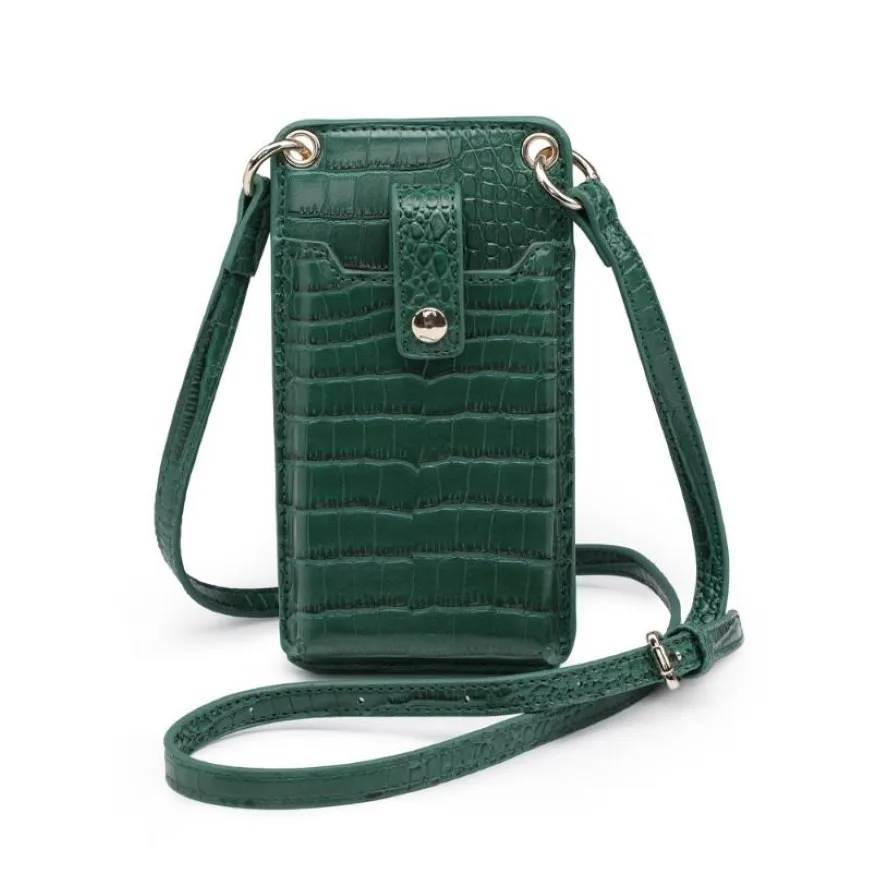 Mode Alligator Mobiele Telefoon Portemonnees voor Vrouwen Pouch Case Goede Kwaliteit Dame Schouder Crossbody Tassen Portemonnee Handtas Meisjes 2021261f