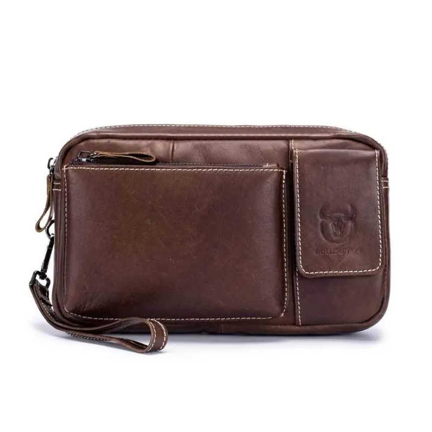 Fanny Pack for Men Waists Bag Leather Travel Pouch Packs Hidden Wallet Passport Money Waist Belt Bag208r