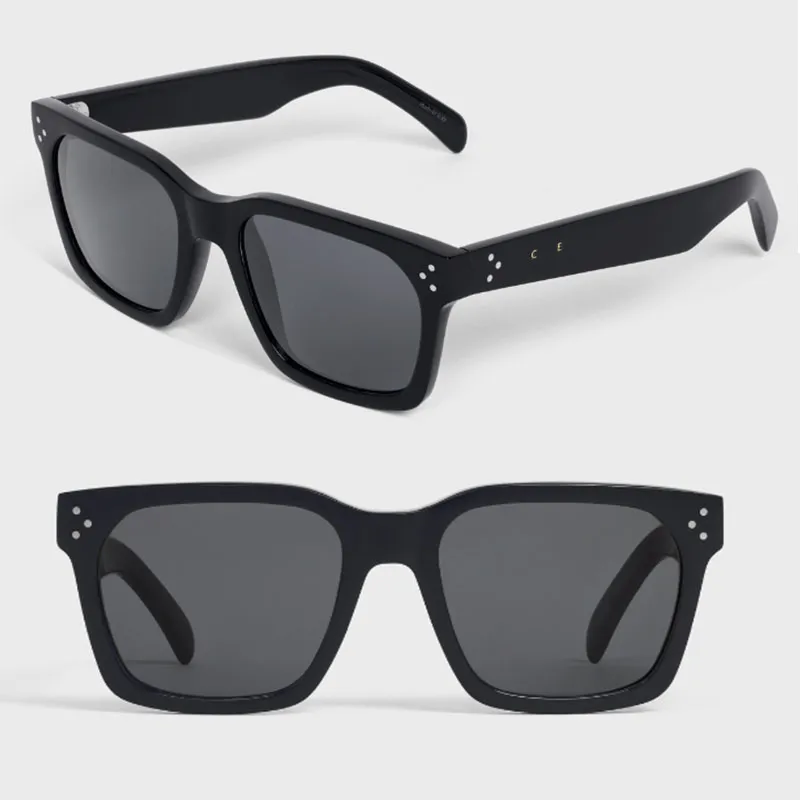 Mens Black Aviator Sunglasses Classic Square From 