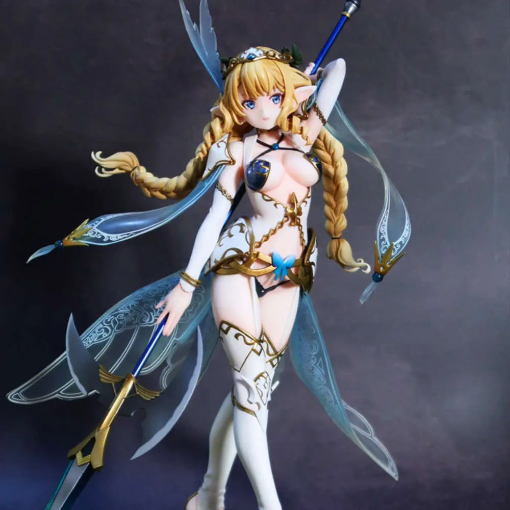 Anime Manga 26CM Vertex Elf Village 3ème villageois Rinshia Lincia 1/6 fille Sexy PVC figurine adulte modèle à collectionner jouets poupée cadeaux