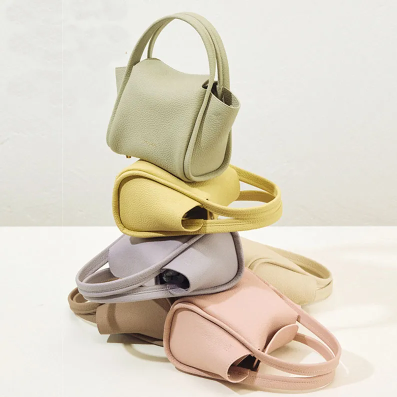 Yuanbao Cabbage Basket Spring/Summer New Designer Style Girl Fashion Handheld Crossbody Mini Bag Women's Commuter Bag