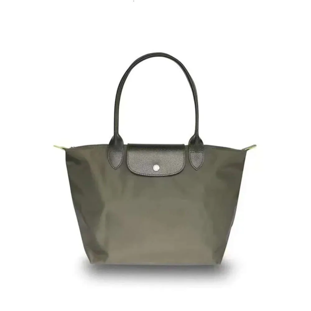 Модная женская сумка люксового бренда, трендовая простая повседневная нейлоновая сумка на плечо большой вместимости в форме клецок 10A