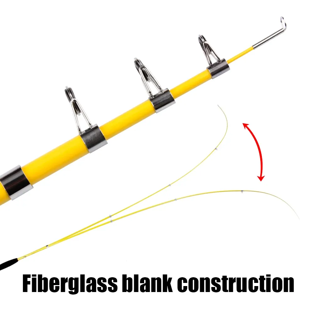 FlexiFly 66 Telescopic Fly Rod For Trout Fiber Glass, 3 Line Weight, Travel  Friendly Ideal For Fly Fishing, Canoeing & More! From Zcdsk, $15.57