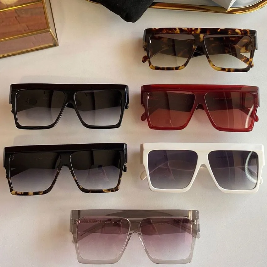Sonnenbrille 40030, quadratisch, einteiliger Rahmen, Herren, lässig, Sportstil, breite Bügel, Damen, Shopping, Strandbrille, UV400-Schutzgürtel 315D