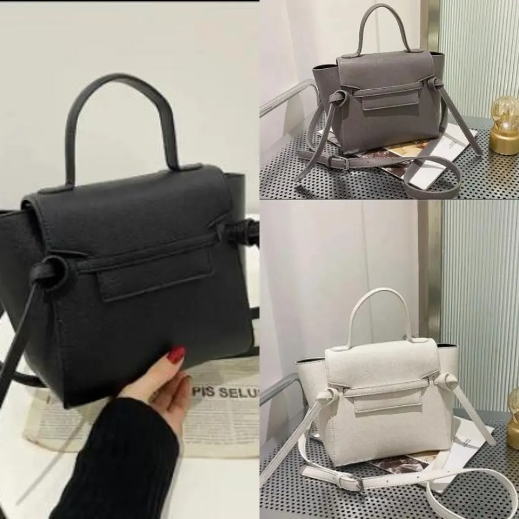 Designer Cintura in vera pelle Pochette Borsa da lavoro da donna Borsa a mano classica a tracolla di lusso Borsa da donna bianca Borsa da uomo Borsa da viaggio a spalla