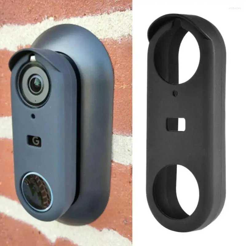 Doorbells Silicone Protective Case For Nest Hello Video Doorbell UV Weather Resistant Waterproof Night Vision Silica Cover H M9X9