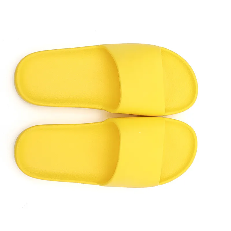 2024 Slippers For Man Woman Rubber Flats EVA Slide Sandals For Indoor Outdoor Beach Shoes yellow