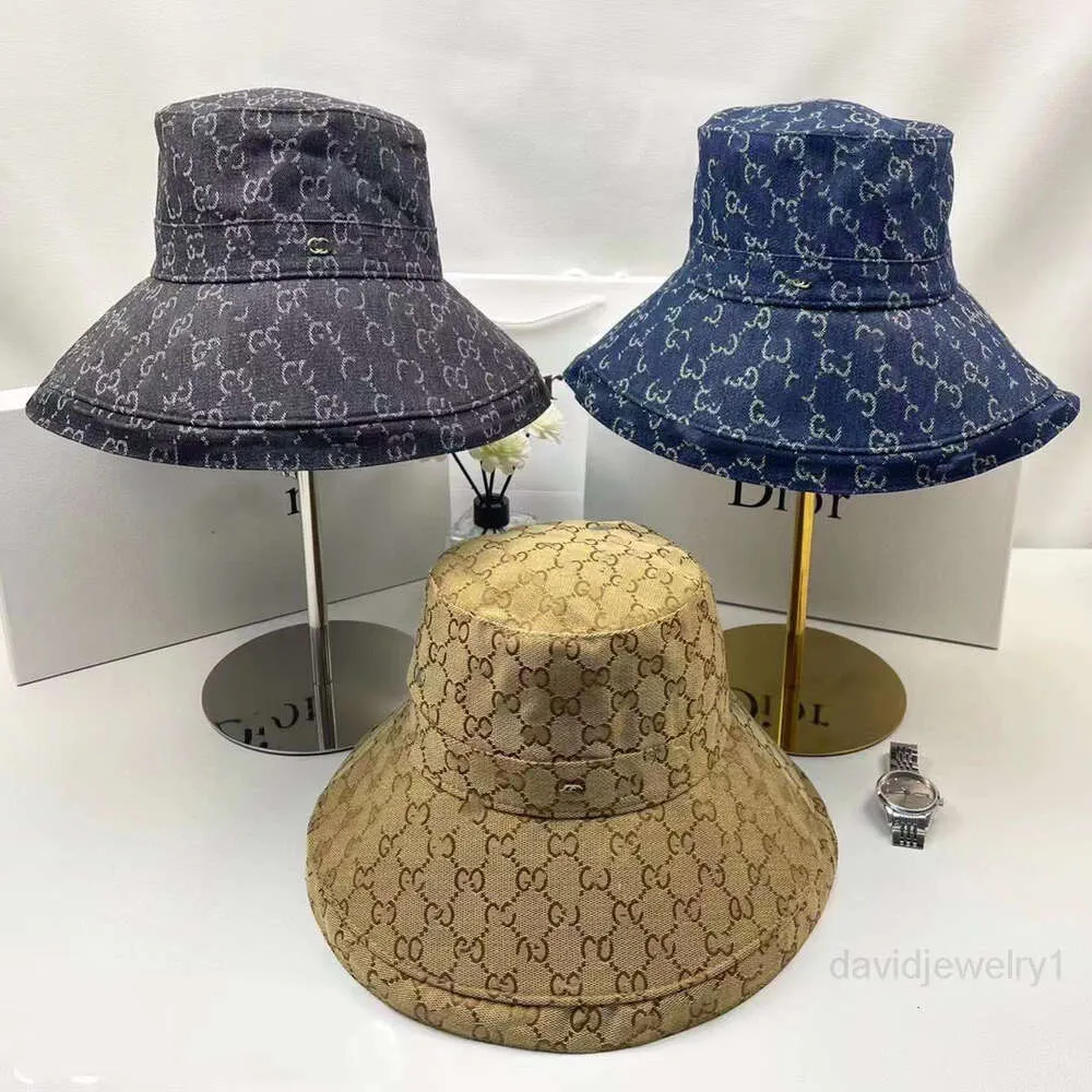 Guccis Slide for Man Hat Cucci Cap Правильная версия g Family Letter Ковбойская рыбацкая шляпа Шляпа с большими полями Модная весенне-летняя солнцезащитная шляпа Мужская и женская раковина