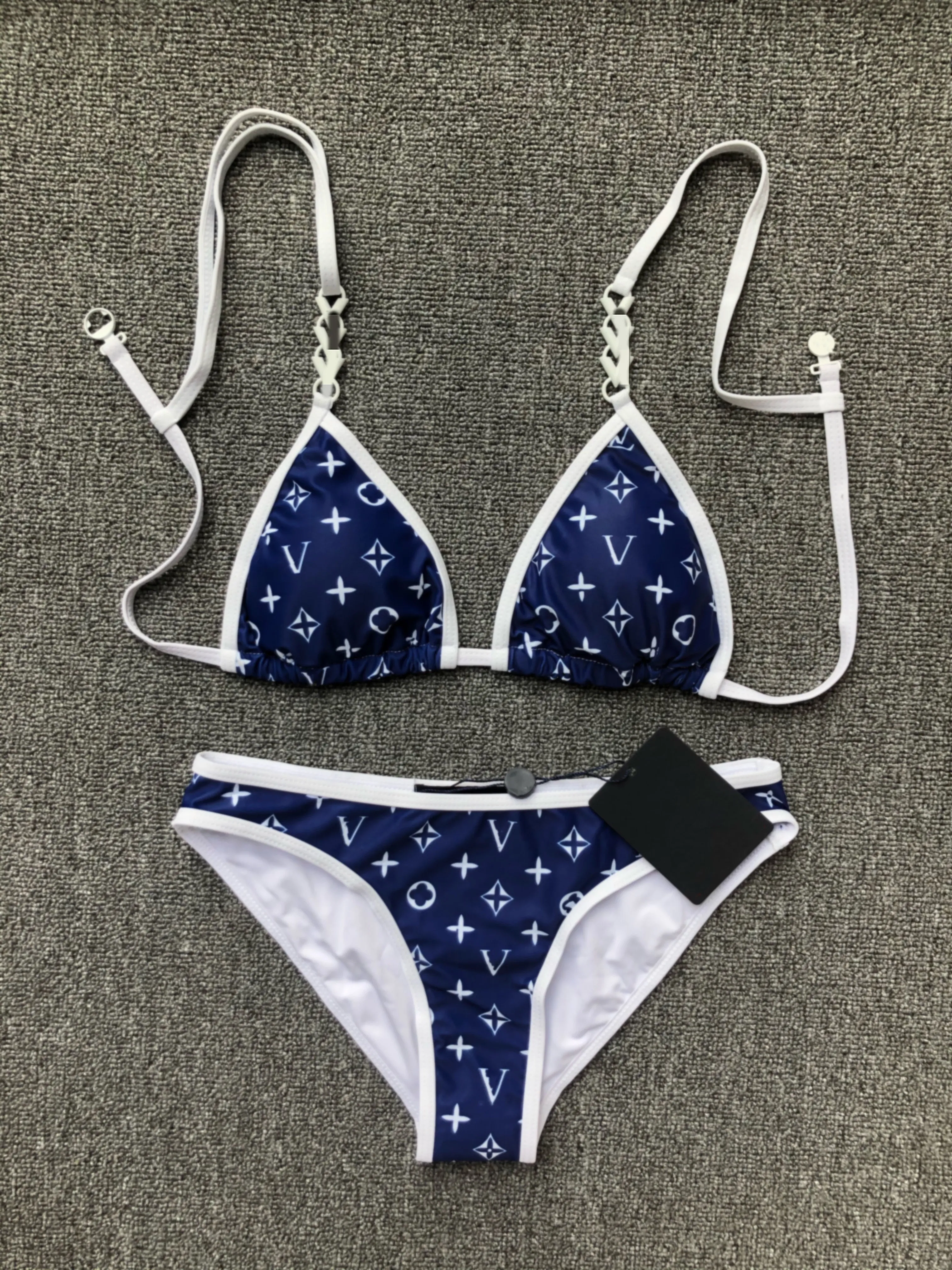 Acquista all'ingrosso costumi da bagno di lingerie firmati bikini da donna costumi da bagno sexy di lusso estivi bikini da donna firmati 88