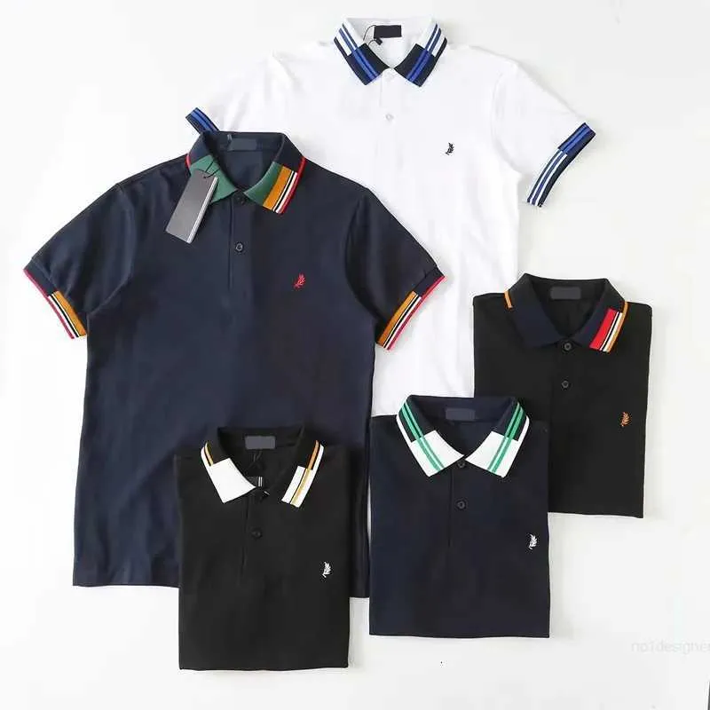 Designer-Herren-Poloshirt, Designer-Fred-Shirt, Business-Polo, luxuriös bestickte Herren-T-Shirts, kurzärmeliges Oberteil, Größe SMLXLXXL, DesignerL2SE