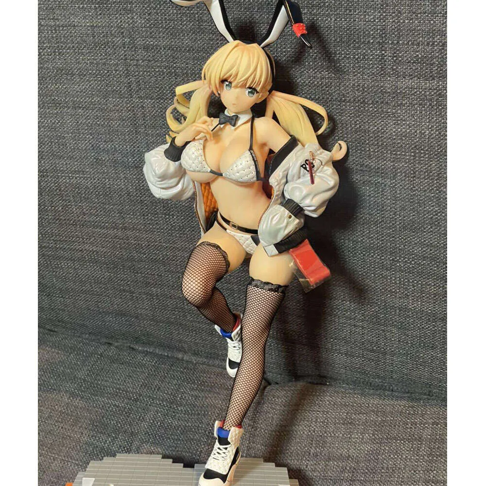 Anime Manga Japanische Anime-Figuren Usada Mimi Bunny Girl Ver.PVC-Actionfigur, Erwachsenenkollektion, Modellspielzeug, Puppe